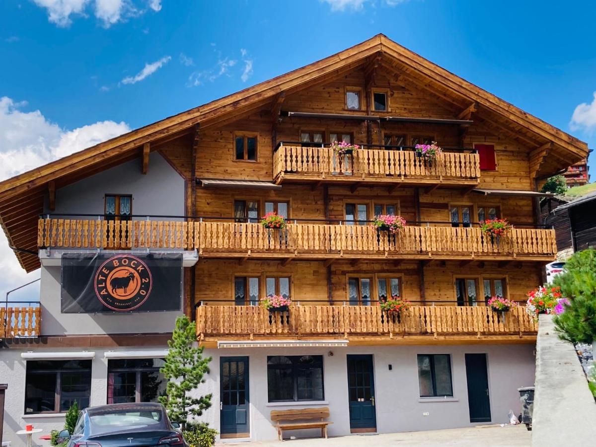 Bed and Breakfast Alte Bock 2.0 à Grächen Extérieur photo